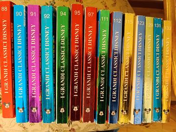 i grandi classici Disney lotto da 88 a 133