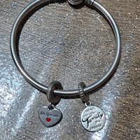 bracciale pandora donna moments più 2 charm 