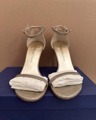 Sandalo nudo tacco 7/8 Stuart Weitzman