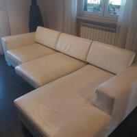 Divano in vera pelle