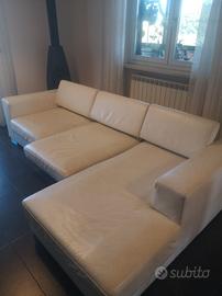 Divano in vera pelle