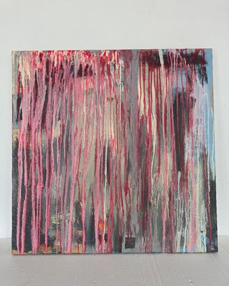 Tela dipinto astratto 80x80