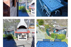 Roulotte con preingresso in legno