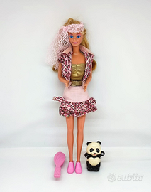 Bambola Barbie Animal Lovin Safari vintage Mattel