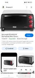 Forno elettrico DE LONGHI