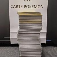 Lotto 500 carte Pokémon originali tutte diverse