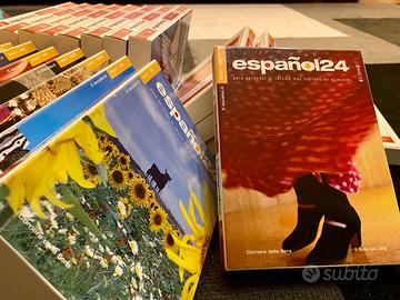 CORSO DI SPAGNOLO in 24 cofanetti DVD + CD