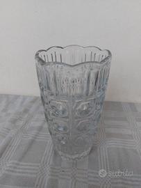 Vaso in vetro anni '60