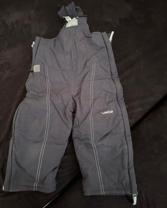 Pantaloni da neve Wedze Decathlon-2anni-86/93cm