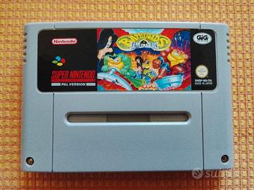 snes super nintendo giochi pal