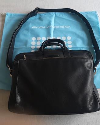 Borsa Piquadro in pelle nera
