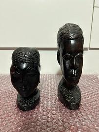 Sculture etniche di indigeni