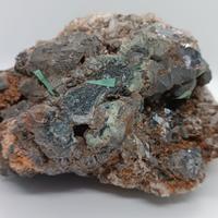 Minerali - Cerussite su Galena