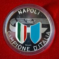 Medaglia Calcio Napoli Secondo Scudetto 1989-1990