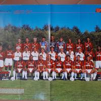 POSTER MILAN CALCIO SECONDO LOTTO 7-12