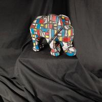 Scultura ELEFANTE Mondrian