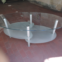 Tavolino in vetro da salotto