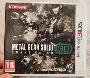 Metal Gear Solid Nintendo 3ds 