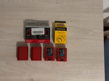 x5 Batterie per Sony NP-FZ100 FZ100