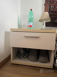 Coppia di Comodini Moderni - Legno