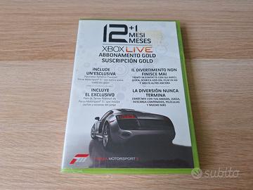 XBOX LIVE 12+1 Forza Motorsport 3 Sigillato