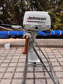 Fuoribordo Johnson 5 CV 4 Tempi Gambo Lungo