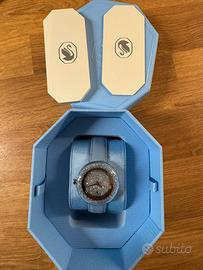 Orologio Swarovski Crystalline Lustre Blu