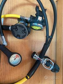 Erogatori subacquei : OCTOPUS COMPLETO