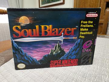 Soul Blazer Super Nintendo Snes USA
