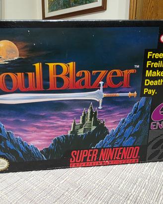 Soul Blazer Super Nintendo Snes USA