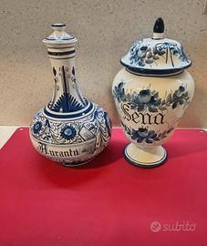 Vaso e Anfora vintage in ceramica 