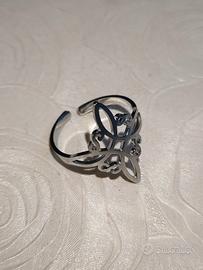 Anello Amuleto Nodo della strega Wicca Protezione 