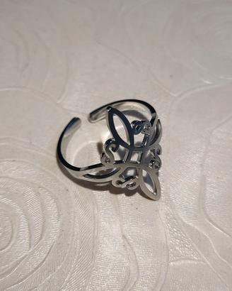 Anello Amuleto Nodo della strega Wicca Protezione 