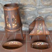 BOTTI IN LEGNO DECORATE A MANO