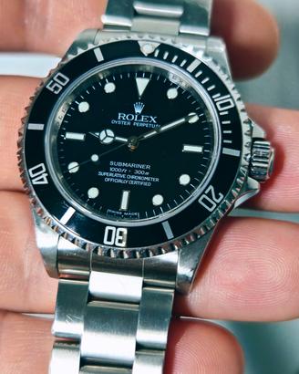 Rolex Sub no data 14060M 2007 rrr cosc 4 linee  
