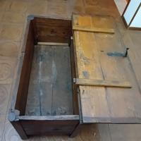 baule in legno del 1800