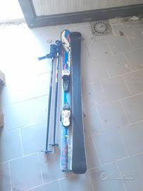 Sci alpinismo Nordica h120 con attacchi e bastoni