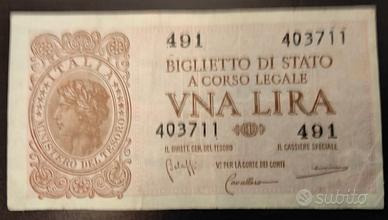BANCONOTE VECCHIE LIRE AMLIRE
