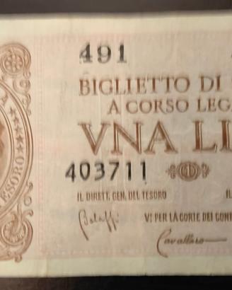 BANCONOTE VECCHIE LIRE AMLIRE