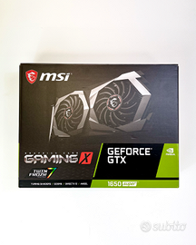 Scheda video MSI GeForce GTX 1650 GAMING X 4G