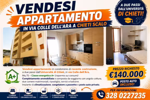 Appartamento e posto auto a Chieti Scalo