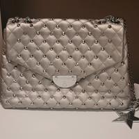 Borsa ecopelle argento Atelier Du Sac