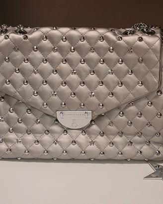 Borsa ecopelle argento Atelier Du Sac