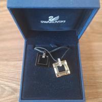 Collana doppia con pendenti Swarovski