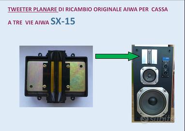 TWEETER PLANARE AIWA PER CASSE ACUSTICHE  SX-15