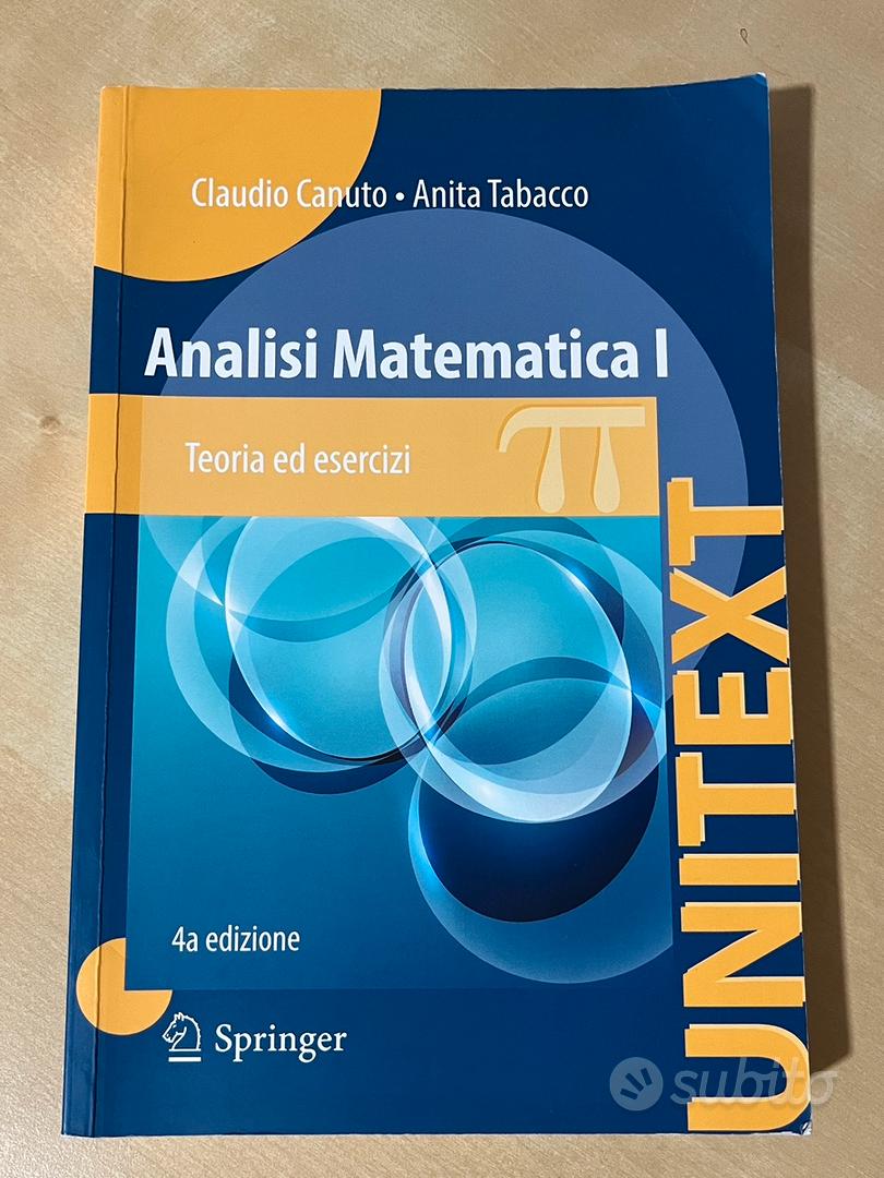 Analisi Matematica 1 - teoria ed esercizi - Libri e Riviste In vendita a  Salerno