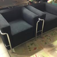 Poltrone coppia Le Corbusier