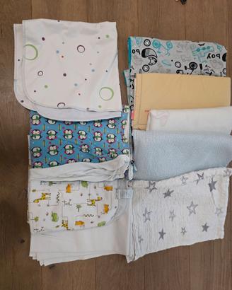 Proteggi-materasso e coperte neonato