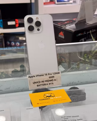 Apple iPhone 16 Pro 128GB - UNICO IN PROMO