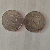 2 monete da 10 lire rarissime